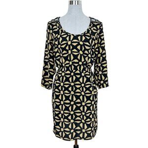 Plenty by Tracy Reese Silk Beaded Geometric Print dress‎